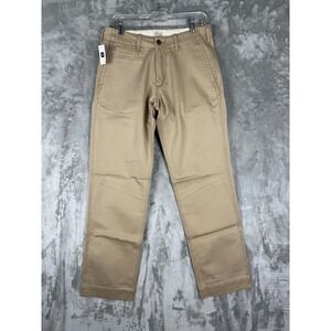 Gap Khakis Vintage Standard Fit Chino Pants Tan‎ Mens 28x32